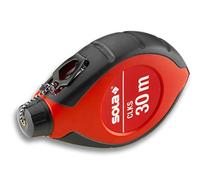 Sola CLKS - Cuerda de percusión (30 m, transmisión rápida mediante engranaje 6:1, carcasa de plástico grande y robusta, con gancho de extremo endurecido)