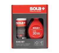 Sola clks - juego de cuerdas de impacto rojo, 30 m, color rojo, 230 g,