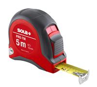 Sola, modelo so50022101, cinta métrica retráctil pro-tm de 5 metros,