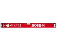 Sola SM RED - Nivel de aluminio de 60 cm con 2 burbujas