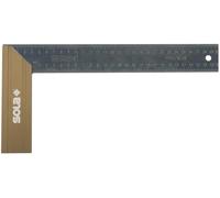 Sola SRG - Escuadra de carpintero de 300 x 145 mm