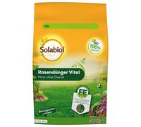Solabiol Abono para Césped Vital Antimohos, 14 kg Efecto Inmediato y Largo Plazo