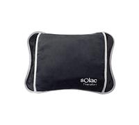 Solac - Bolsa de Agua Térmica Caldea | 360 W | Ergonómica | Autonomía de 120 Minutos | Conector Extraíble | Tacto Suave | Tejido Transpirable | Para calientar cama | Saco Térmico con Funda