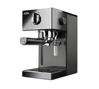 Solac CE4502 Squissita Easy Graphite - Cafetera espresso,20 bar,Double Cream, Espresso y Cappuccino, 1050 W, Portafiltros 1 ó 2 cafés, Monodosis/molido, Vaporizador de acero inoxidable, 1.5 l, Grafito