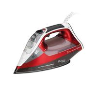 Solac CVG9611 - Plancha (Plancha vapor-seco, Non-stick soleplate, 200 g/min, Negro, Rojo, Blanco, 3000 W)