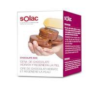 Solac DC7500 - Paquete de 10 discos de cera depilatoria caliente de chocolate, hidrata y regenera la piel, 200 g