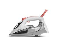 Solac Optima Start - Plancha de vapor, 2400W, golpe vapor 120g/min, vapor continuo 25g/min, suela cerámica, punta de precisión, doble sistema antical, función autolimpieza, sistema antigoteo, blanco