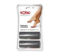 Solac Pedicare BE1002 - AD3503 - Limador de Durezas y Callos, 2 Rodillos de Corindón