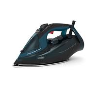 Solac - Plancha de vapor Optima Perfect 2800W | Doble sistema antical | Antigoteo | Golpe 180g/min | Vapor continuo 45g/min | Suela Cerámica | Funsión spray | Ergonómico | Planchado vertical | Azul