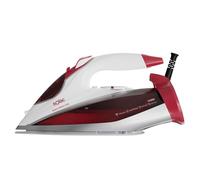 Solac - Plancha Ropa Optima Relieve | 3100W | Golpe Vapor 220g/min | Rápido Calentamiento | Suela cerámica | Punta precisión | Antical | Antigoteo | Planchado Vertical y en seco | Depósito 350ml