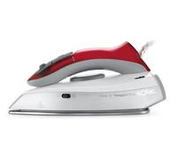 Solac PV1652 - Plancha de Viaje 800-1100W Suela Cerámica Antical Rojo