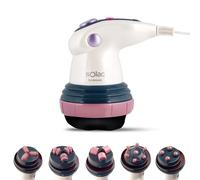 Solac Sculptural ME7711 - Sistema Masajeador lipo-modelador profesional Anticelulítico y para combatir la flacidez, 6 cabezales de tratamiento intercambiables