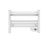 Solac - Toallero Eléctrico, Radiador y Toallero Bajo Consumo, 1000W, Temporizador Integrado, Diseño Compacto, Instalación Fácil, Color Blanco, Tromsø