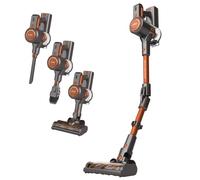 Solac - AE2515 Escoba eléctrica Batería Secar HEPA Sin bolsa 1 L Negro, Naranja