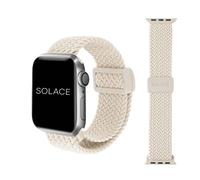 Solace Bands Imperium Adapt - Correa ancha ajustable de nailon trenzado, compatible con todos los relojes Apple, correas Solace para Apple Watch para mujeres y hombres, correa de reloj inteligente