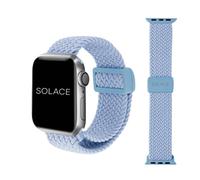 Solace Bands Imperium Adapt - Correa ancha ajustable de nailon trenzado, compatible con todos los relojes Apple, correas Solace para Apple Watch para mujeres y hombres, correa de reloj inteligente