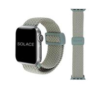 Solace Bands Imperium Adapt - Correa ancha ajustable de nailon trenzado, compatible con todos los relojes Apple, correas Solace para Apple Watch para mujeres y hombres, correa de reloj inteligente