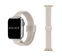 Solace Bands Slim Imperium Adapt - Correa ajustable de nailon trenzado para reloj, compatible con todos los relojes Apple, correas Solace para Apple Watch para mujeres y hombres, correa de reloj