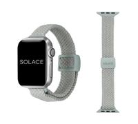 Solace Bands Slim Imperium Adapt - Correa ajustable de nailon trenzado para reloj, compatible con todos los relojes Apple, correas Solace para Apple Watch para mujeres y hombres, correa de reloj