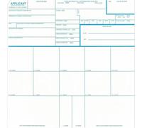 SolaceWood Tarjetas de huellas dactilares FD-258, instrucciones, 11-1-20 versión más reciente, paquete de 10