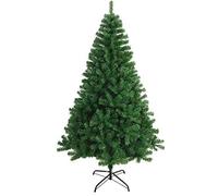 SOLAGUA Árbol de Navidad Artificial Extra Relleno, Arboles con Hojas de Espumillón 150cm a 300cm de Primera Calidad, Súper Natural C/Soporte Metálico.(Verde, 150cm 380Tips)