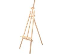 Solagua Caballete Madera para Pintar 170cm, Caballete Pintura Plegable con Altura Regulable, Soporte para Lienzos y Cuadros, Trípode Portátil para Acrílico Óleo Acuarela (170 cm)