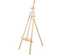Solagua Caballete Madera para Pintar 170cm, Caballete Pintura Plegable con Altura Regulable, Soporte para Lienzos y Cuadros, Trípode Portátil para Acrílico Óleo Acuarela, Artistas (170 cm)