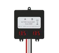 SolaMr Ecualizador de Batería de 24V Balanceador de Batería de 2x12V para Gel/Flood/AGM Baterías de Ácido de Plomo - HC01