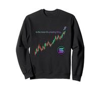 Solana Crypto Bullrun Sol Millonario Rico en Tokens Sudadera