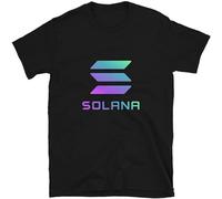 Solana Logo Crypto Cryptocurrency Crypto Trading HODL Trader Gift Mens tee Black Size 3XL