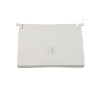 Solapa de skimmer de piscina para piscinas sobre el suelo, repuesto de ABS blanco con mango y pines, prevención eficiente de desechos