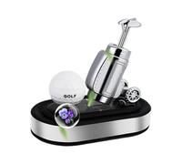 Solar Air Freshener Diffuser Auto Decoration Tool Center Console Diffuser Solar Car Air Freshener Safe and Stable Auto Decoration Tool for RV, Small Car, Sedan, Truck, SUV, Silver Black Blue and Gold