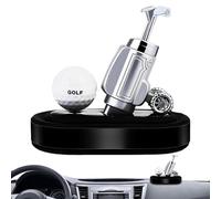 Solar Air Freshener Diffuser Auto Decoration Tool Center Console Diffuser Solar Car Air Freshener Safe and Stable Auto Decoration Tool for RV, Small Car, Sedan, Truck, SUV, Silver Black Blue and Gold