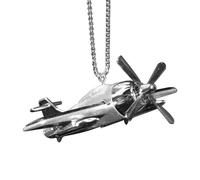 Solar Airplane Pendant - Car Hanging Ornament, Helicopter Model, Decorative Vehicle Rearview Accessory | Dashboard Ornament for SUV Truck Car Interior Decoration and Travel Use