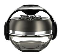 Solar | Ambientadores solares giratorios de aromaterapia, decoración de salpicadero de 50 ml, accesorios interiores de automóviles, suministros de fragancia de larga duración para el hogar e