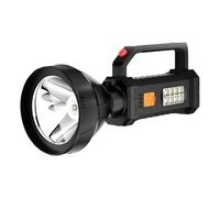Solar antorcha, Camping Flashlight, Recargable Battery Backup, Handheld Emergencies Illumination, Outdoor Lighting Tool for Climbing, Hiking, Fishing, and Travel, 3,35 x 8,86 pulgadas