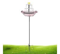 Solar Aqua Fountain - Bird Bath Water Circulator, 31.50 Inches Sun Powered Pump with Floating Spray Design, Garden Wildlife, Eco Water Decor, Outdoor Attraction Enhancer for Supporting Birds Hydrating