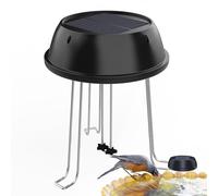 Solar Bird Bath Agitator, 0.5W Floating Solar-Powered Water Pump, 4.53x2.52 inches, Outdoor Birdbath Fountain, Garden Pond Aerator for Birdbath Circulation and Decoration