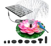 Solar Bird Bath Fountain - 1.2w Floating Small Water Fountain