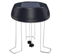 Solar Bird Bath Fountains - 4.53 Inch | 5V 0.5W Solar Powered Water Agitator Wiggler, Battery Free Round Bubbler Circulation Pump For Outdoor Garden Decor Birdbath Pond Control