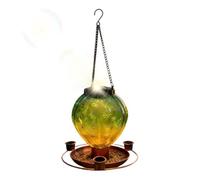 Solar Bird Feeder For Outdoors - Hot Air Balloon Hanging Seed Holder