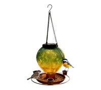 Solar Bird Feeder - Metal PC | 15.75 Inch Hot Air Balloon Holder