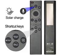Solar Bluetooth Voice Remote Control for Samsung TV BN59-01385B 01385D 01391A Model with Voice Search & Netflix Button