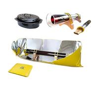 SOLAR BROTHER Horno solar multi-cocción SunGood 360 para 2-3 personas Hornear hasta 240°C Accesorios portátiles incluidos