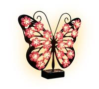 Solar Butterfly Lights Outdoor | Waterproof Metal Lamp, LED Butterfly Light