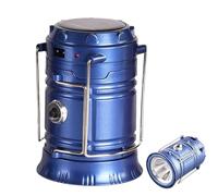 Solar Camping Lantern, Portable Solar Lantern, Foldable Solar Lantern, Outdoor Electric Lantern, Tent Lantern With Handle, Solar Powered Camping Light, 3 Lighting Modes Lantern