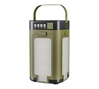 Solar Camping Lantern, Rechargeable Led Solar Camping Lantern, 6 Light Modes, 4-Panel Expandable Design, 2000mAh Battery, for Tent Hiking Outdoor Adventures