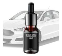 Solar Car Air Freshener, Air Deodorizer Rotary Aromatherapy Diffuser, Sea Scent Small Odor Absorber With Oil, Versatile Use Car Perfume For Home & Automotive, Black