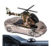 Solar Car Air Freshener, Car Aromatherapy Solar Powered, Rotating Car Air Purifier with 5ml Oil, Car Perfume Air Freshener, Long-Lasting for All Cars, Aromatherapy for Vehicles