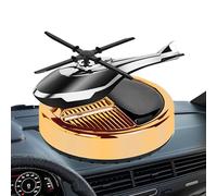 Solar Car Air Freshener, Helicopter Design Rotating Car Oil Diffuser, Solar-Activated Scent Helicopter Freshener Diffuser for Cars, Auto, RVs, SUVs, Unique Car Interior Decoration